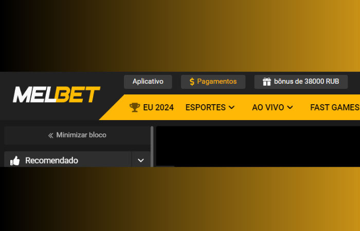 Acesse o site da Melbet