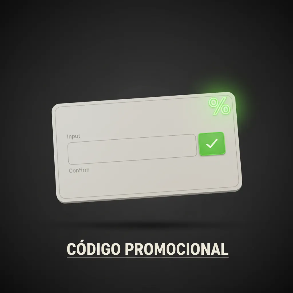 Tabela de códigos promocionais e instruções: BR1200, CASINO50, ESPORTES30; caixa/cupom e passos para ativar.