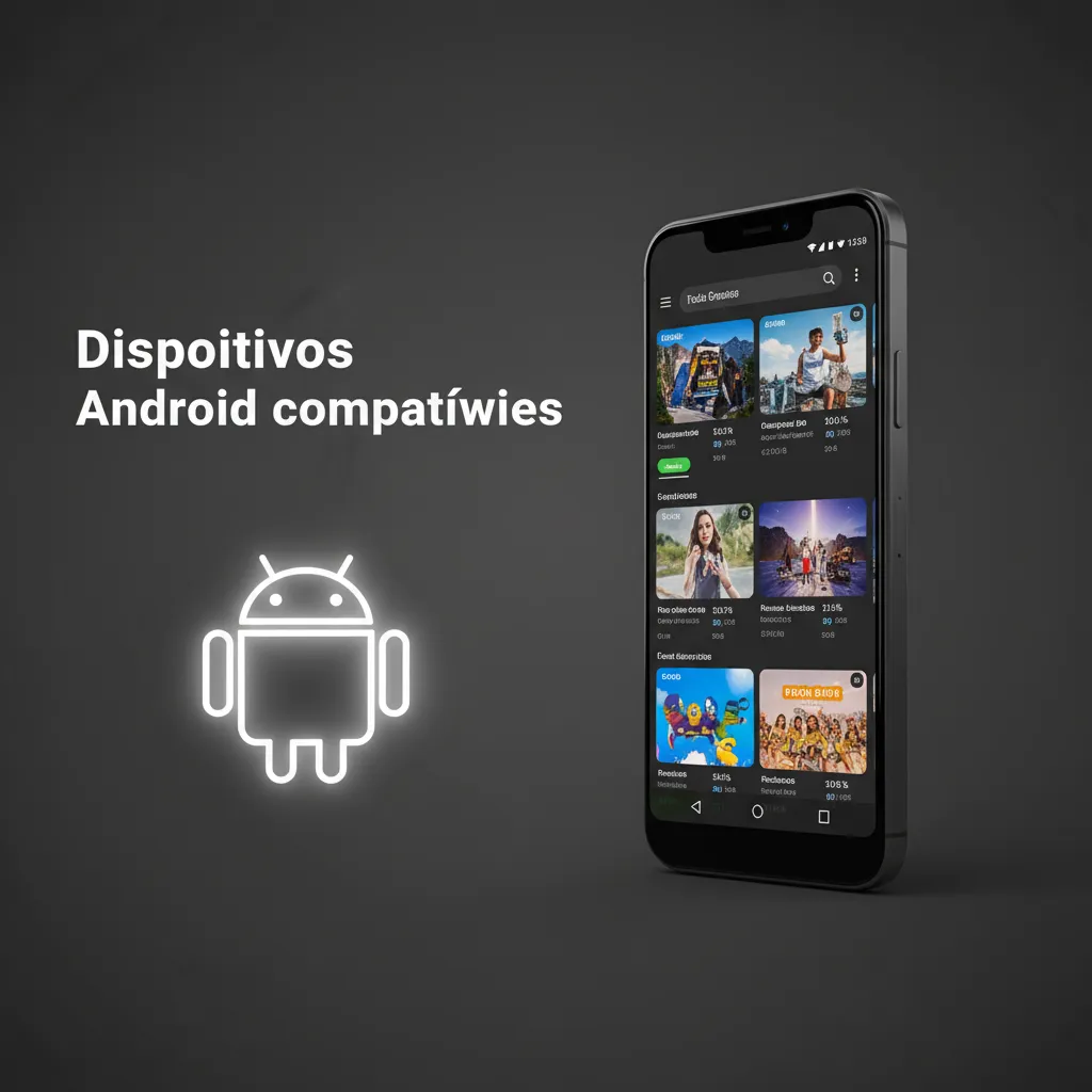 Dispositivos Android compatíveis no Brasil: Galaxy A14/A24/A54/S22/S23, Moto G62/G84, Redmi Note 12, POCO X5, Realme C55.