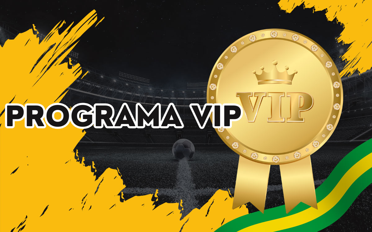 Programa VIP com níveis progressivos oferecendo cashback, ofertas exclusivas e benefícios personalizados por volume de jogo